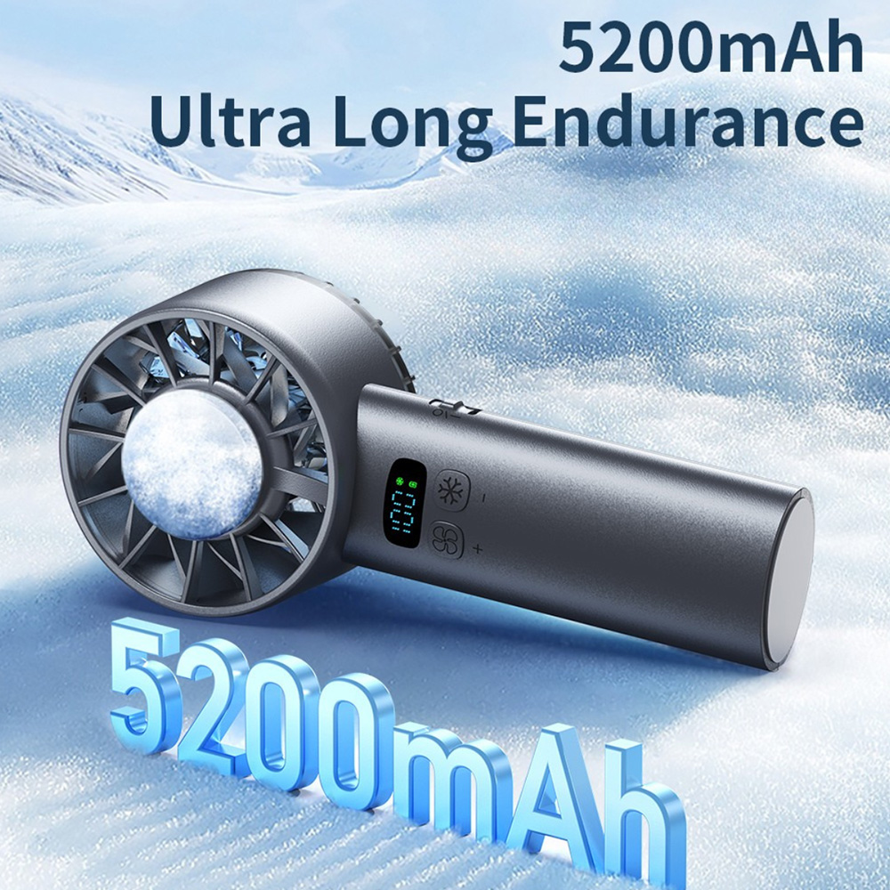 Hurricane Ice Pack Handheld Fan